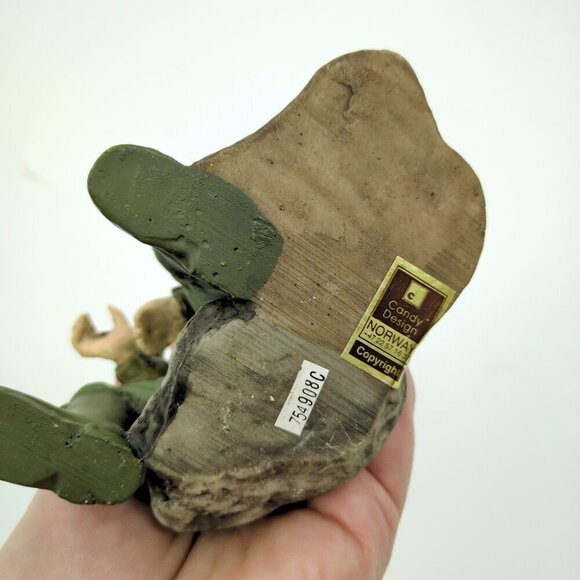 Candy Design Norway Boy Camping Camp Fire RARE Figurine Outdoors Nature Campsite - Picture 8 of 10